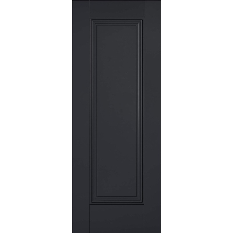 Internal Primed Plus Black Eindhoven Door